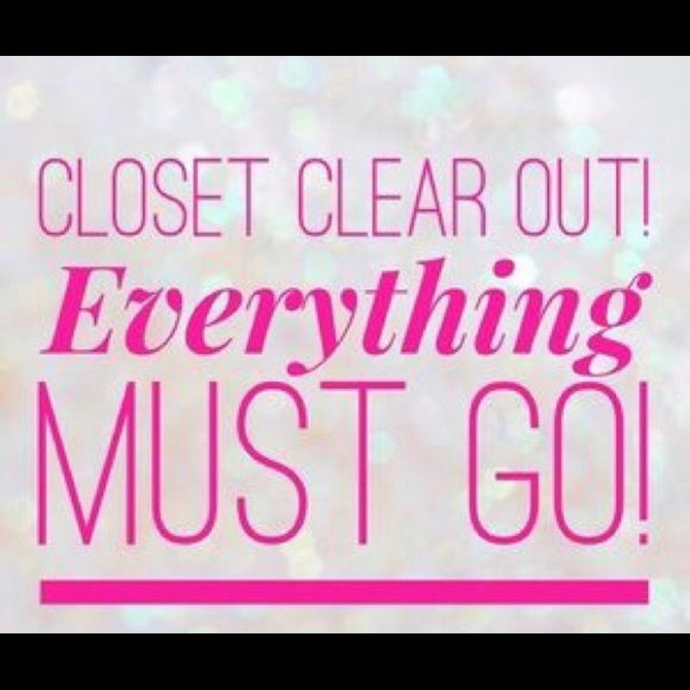 CLOSET CLEAN OUT